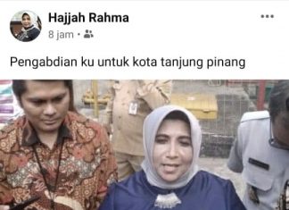 Beredar Akun Facebook Palsu Wali Kota Tanjungpinang Minta Uang Untuk Jabatan