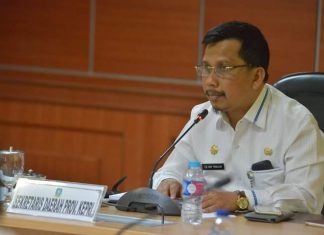 Isdianto Pamit, Sekda Ditunjuk Jadi Plh Gubernur Kepri