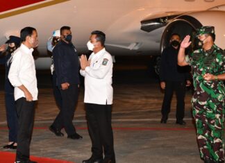 Jokowi Tiba di Bintan, Akan Bahas Travel Bubble dengan Singapura