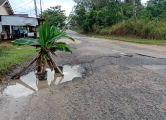 Jalan Berlubang