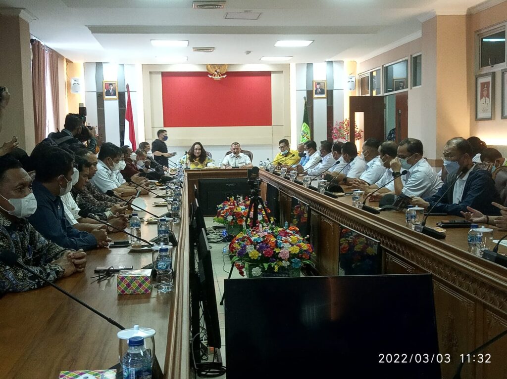 Sambut Anggota DPR RI