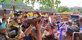 Ketua KPK Disambut Silat