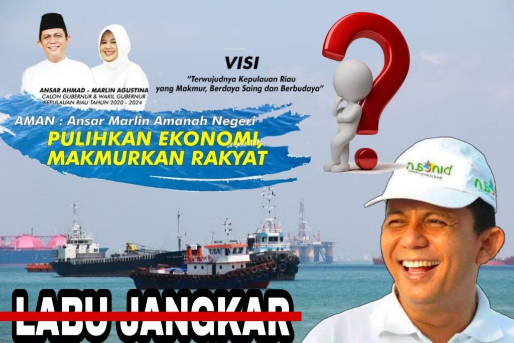 Ilustrasi retribusi labuh jangkar.