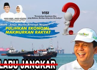 Ilustrasi retribusi labuh jangkar.
