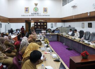 Komisi I DPRD Riau gelar RDP bersama Diskominfotik Provinsi Riau
