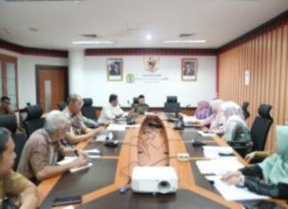 Bapemperda Rapat Bersama Dinas Pemberdayaan Perempuan Perlindungan Anak Pengendalian Penduduk dan Keluarga serta Biro Hukum