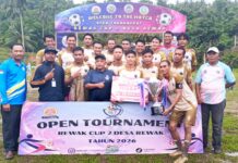 Keramut FC Juarai Turnamen Rewak Cup II 