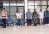 Kades Kuala Maras Hadiri Program Padat Karya Bandara Letung