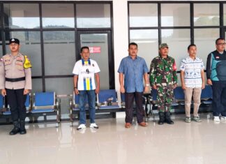 Kades Kuala Maras Hadiri Program Padat Karya Bandara Letung