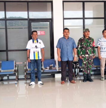 Kades Kuala Maras Hadiri Program Padat Karya Bandara Letung