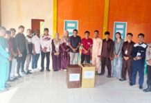 Penghitungan Suara Pemilihan Anggota BPD Desa Air Biru Berlangsung Kondusif 