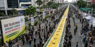 Kue Telam Durian Sepanjang 1 KM Akan Meriahkan HUT Pekanbaru Ke-242