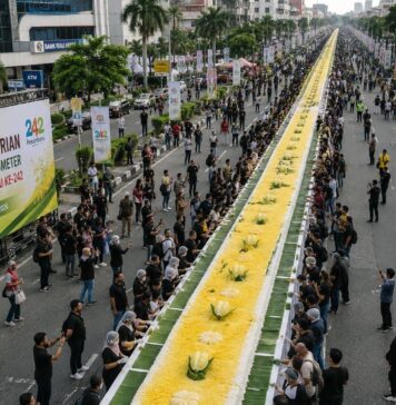Kue Telam Durian Sepanjang 1 KM Akan Meriahkan HUT Pekanbaru Ke-242
