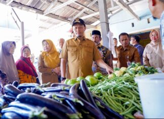 Wako Pekanbaru Pantau Harga Sembako Jelang Idul Adha