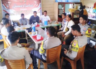 Polsek Jemaja Ajak Warga Perangi Narkoba dan Waspadai Cuaca Ekstrem 
