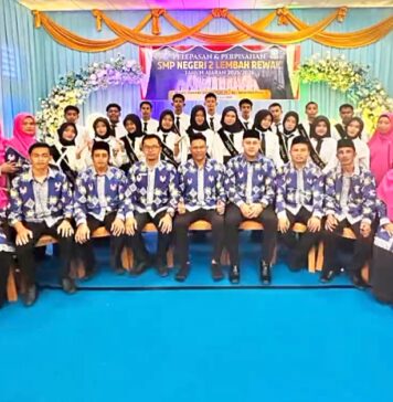 Siswa SMPN 2 Lembah Rewak Lulus 100 Persen