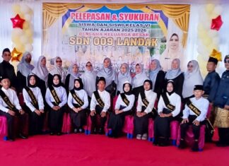 SDN 009 Landak Gelar Pelepasan Siswa Kelas VI Tahun Ajaran 2025/2026 