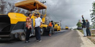 BP Bintan Cek Progres Pekerjaan Jalan Menuju Lagoi, Farid : Pekerjaan Siap Lebih Awal