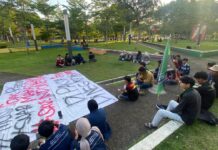 Sikapi Pemerintah, Mahasiswa STAIN SAR dan Cipayung Plus Gelar Mimbar Bebas
