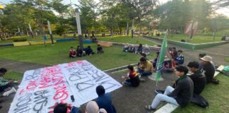 Sikapi Pemerintah, Mahasiswa STAIN SAR dan Cipayung Plus Gelar Mimbar Bebas