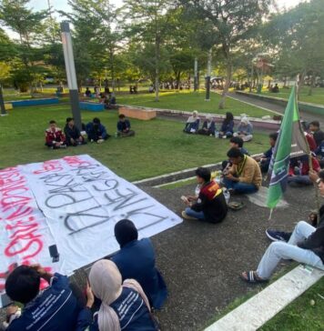 Sikapi Pemerintah, Mahasiswa STAIN SAR dan Cipayung Plus Gelar Mimbar Bebas
