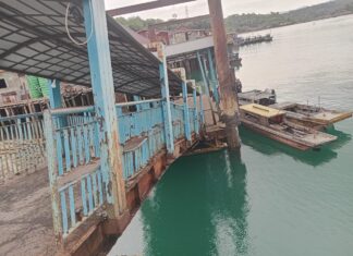 Warga Selayar Resah Pelabuhan Penuba Terancam Ambruk