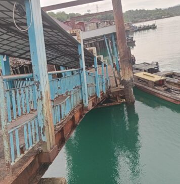 Warga Selayar Resah Pelabuhan Penuba Terancam Ambruk