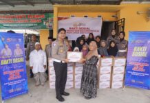 Sambut Hari Bhayangkara ke-80, Polda Riau Secara Masif Bagikan Bansos
