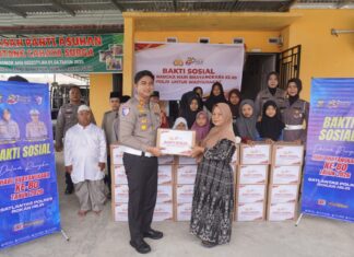Sambut Hari Bhayangkara ke-80, Polda Riau Secara Masif Bagikan Bansos