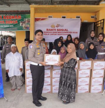 Sambut Hari Bhayangkara ke-80, Polda Riau Secara Masif Bagikan Bansos