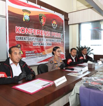 Polisi Tangkap Pelaku Pencurian Penutup Drainase di Batam