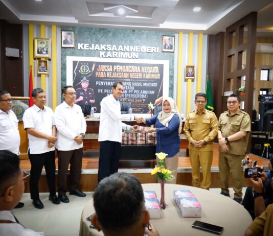 Difasilitasi Kejari, Sengketa Piutang PT Pelindo dan BUP Karimun Tuntas
