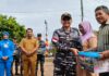 Lanal Bintan Bantu Warga Kurang Mampu di Gunung Kijang