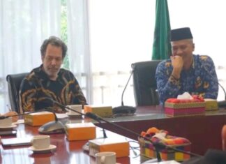 Asisten III Setda Riau Terima Kunjungan Duta Besar Swedia