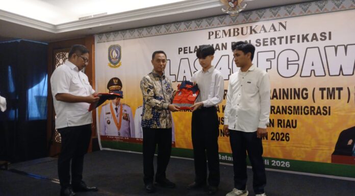 Aman Fasilitasi Pelatihan dan Sertifikasi Las 4G FCAW