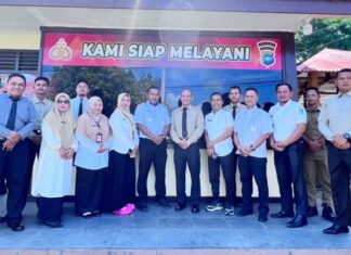 Camat Jemaja Harap Sinergitas dengan Polri Semakin Erat 