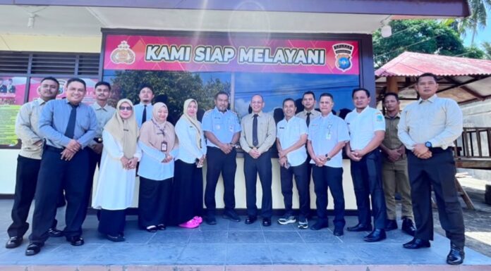 Camat Jemaja Harap Sinergitas dengan Polri Semakin Erat 