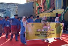 Ribuan Peserta Ikuti Pawai Ta’aruf MTQ Kepri ke-XII