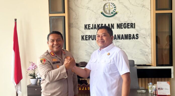 Kapolres dan Kajari Anambas Perkuat Sinergitas Penegakan Hukum 