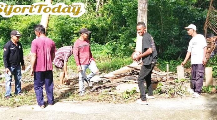 Kades Landak Ajak Warga Lestarikan Gotong-royong