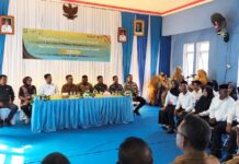 Bupati Anambas Hadiri Pelantikan 15 Anggota BPD di Jemaja 