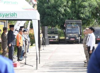 Pemkab Kuansing Gelar Apel Pasukan Jelang Festival Pacu Jalur