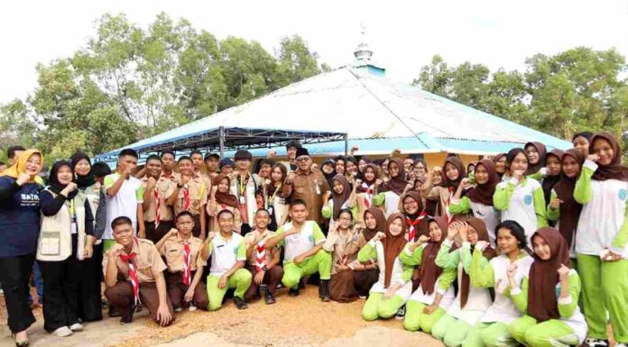 Mahasiswa KKN-UGM Ubah Air Wudhu dan Grey Water Jadi Irigasi Tetes