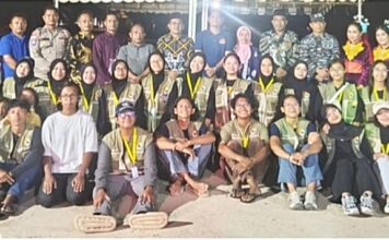 Wabup Anambas Hadiri Malam Perpisahan Mahasiswa KKN-PPM UGM di Jemaja 