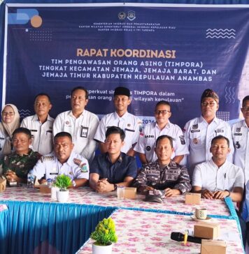 TIMPORA Perkuat Pengawasan Warga Negara Asing di Anambas 