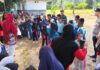 Permainan Tradisional Semarakkan HUT ke-81 RI di Desa Landak 