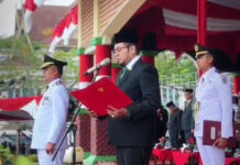 Ketua DPRD Inhil: Kemerdekaan Jangan Berhenti di Tiang Bendera