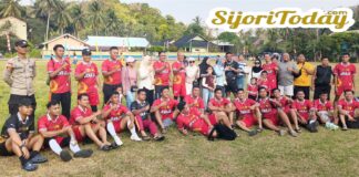 TNI-Polri dan Basarnas Taklukkan Satpol-PP di Turnamen Sepak Bola 