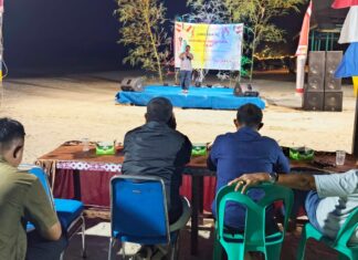 Semarak HUT ke-81 RI, Pemdes Batu Berapit Gelar Lomba Karaoke 