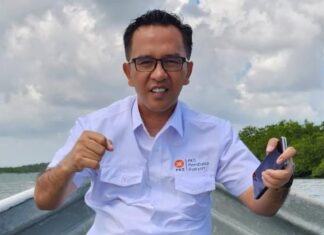 Asap Makin Pekat, Wahyu Wahyudin Imbau Nelayan Waspada